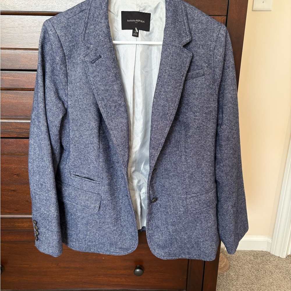 Banana Republic Blue Blazer